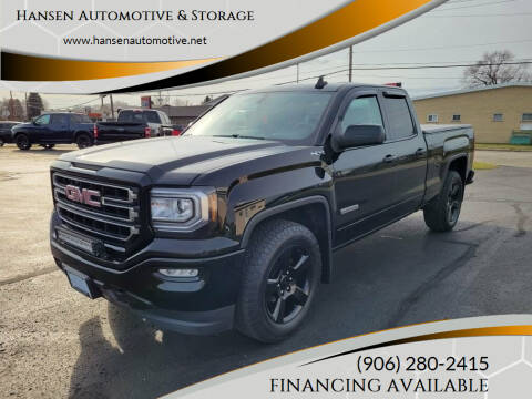 2016 GMC Sierra 1500 for sale at Hansen Automotive & Storage in Escanaba MI