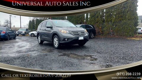 2013 Honda CR-V for sale at Universal Auto Sales Inc in Salem OR