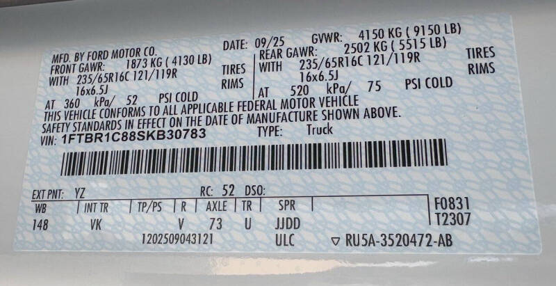 2025 Ford Transit 250