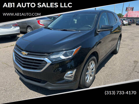 2020 Chevrolet Equinox for sale at AB1 AUTO SALES LLC in Detroit MI