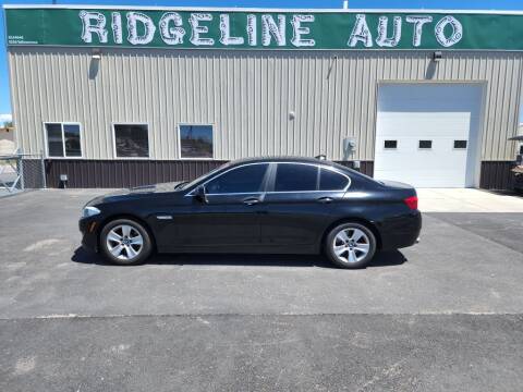 2011 BMW 5 Series for sale at RIDGELINE AUTO in Chubbuck ID
