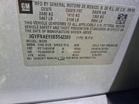 2011 Cadillac SRX Luxury Collection