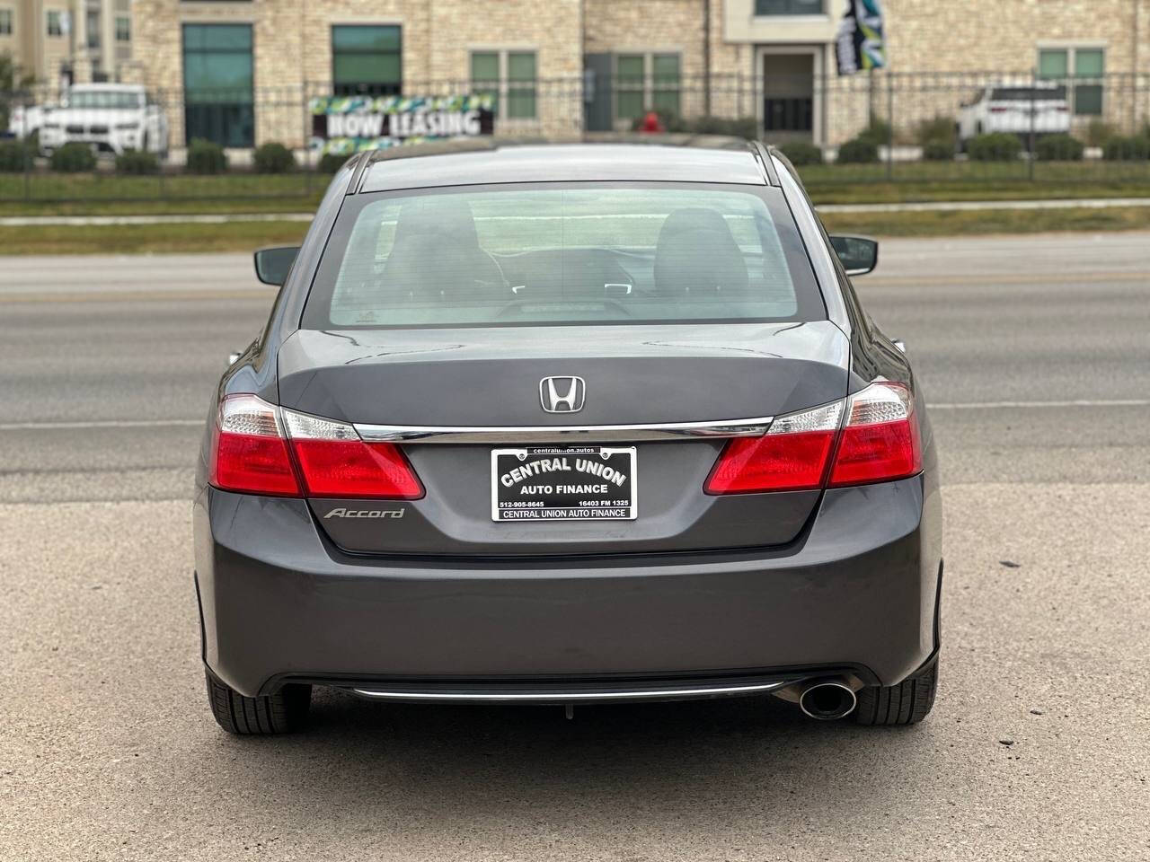 2013 Honda Accord for sale at Central Union Auto Finance LLC in Austin, TX