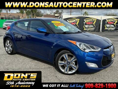 2017 Hyundai Veloster for sale at Dons Auto Center in Fontana CA