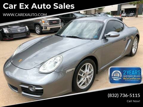 2008 Porsche Cayman for sale at Car Ex Auto Sales in Houston TX