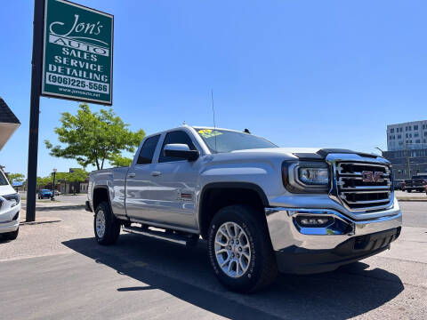 2018 GMC Sierra 1500 for sale at Jon's Auto in Marquette MI