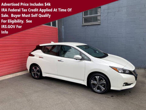 2021 Nissan LEAF for sale at Paramount Motors NW in Seattle WA