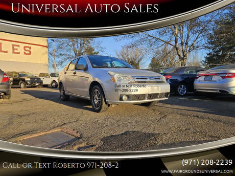 2010 Ford Focus for sale at Universal Auto Sales in Salem OR