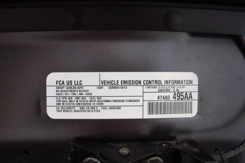 2016 Jeep Cherokee Latitude Altitude