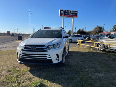 2017 Toyota Highlander for sale at MJ AUTO SALES in Oklahoma City OK