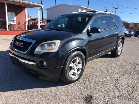 2010 GMC Acadia for sale at Decatur 107 S Hwy 287 in Decatur TX