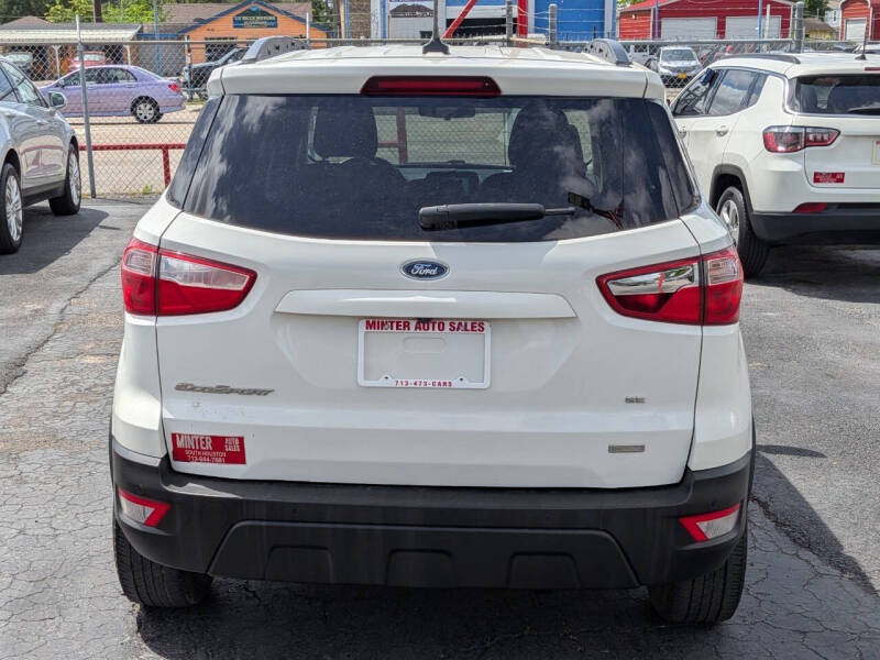 2018 Ford EcoSport SE