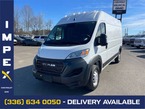 2023 RAM ProMaster for sale at Impex Chevrolet GMC in Reidsville NC