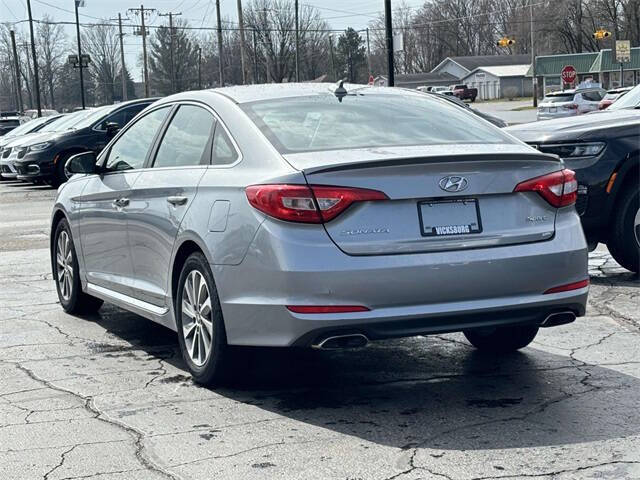 Used 2015 Hyundai Sonata Sport with VIN 5NPE34AF7FH019941 for sale in Vicksburg, MI