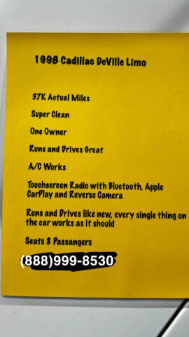 1998 Cadillac DeVille Concours