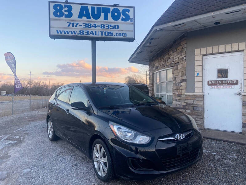 2013 Hyundai Accent for sale at 83 Autos LLC in York PA