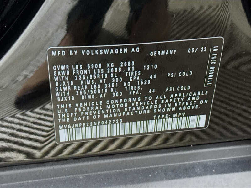 2022 Volkswagen ID.4 Pro