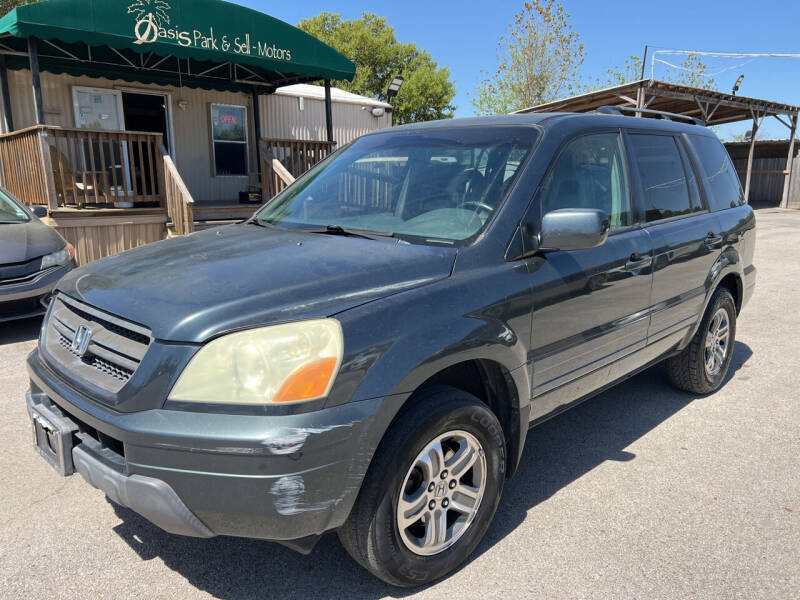 2004 Honda Pilot for sale at OASIS PARK & SELL in Spring TX