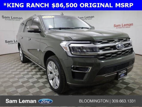 2024 Ford Expedition MAX for sale at Sam Leman Ford in Bloomington IL