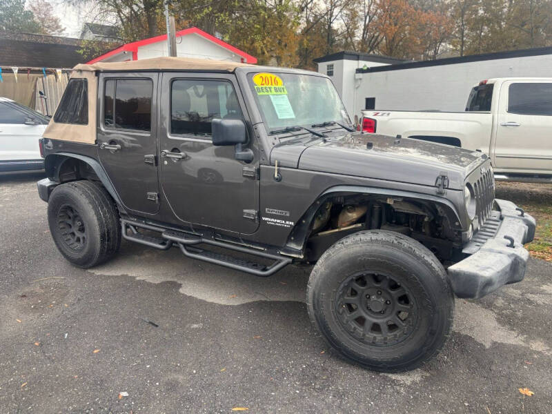 2016 Jeep Wrangler Unlimited Sport