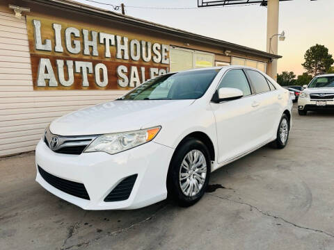 2012 Toyota Camry for sale at Lighthouse Auto Sales LLC in Grand Junction CO
