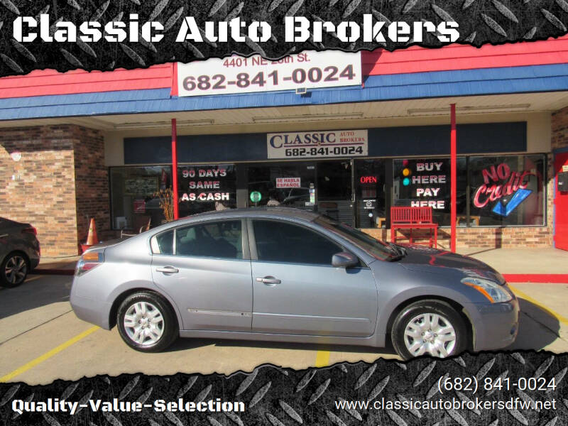 2011 Nissan Altima for sale at Classic Auto Brokers in Haltom City TX