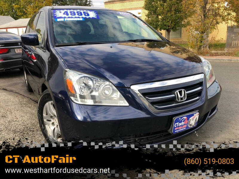 2006 Honda Odyssey for sale at CT AutoFair in West Hartford CT