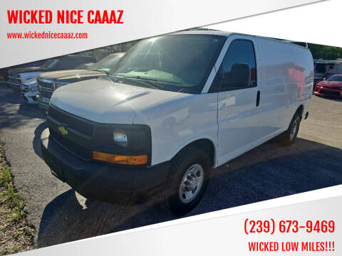 2015 Chevrolet Express for sale at WICKED NICE CAAAZ in Cape Coral FL