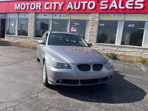 2007 BMW 5 Series for sale at MOTOR CITY AUTO BROKER in Waukegan IL