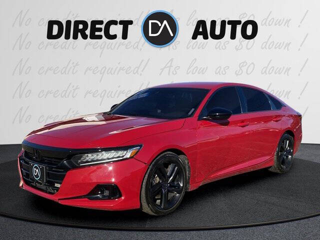 2021 Honda Accord for sale at Direct Auto in Biloxi MS