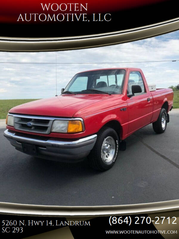 1997 Ford Ranger for sale at WOOTEN AUTOMOTIVE, LLC in Landrum SC