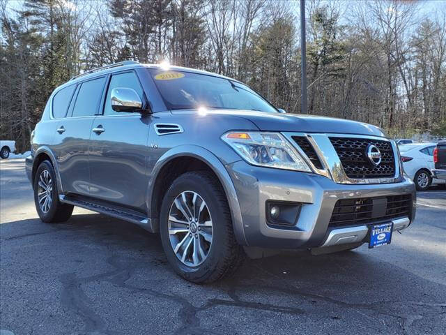 2017 Nissan Armada for sale at VILLAGE MOTORS in South Berwick ME