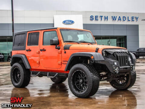 2015 Jeep Wrangler Unlimited for sale at Seth Wadley Chevy Perry in Perry OK