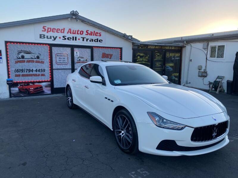 2017 Maserati Ghibli for sale at Speed Auto Sales in El Cajon CA