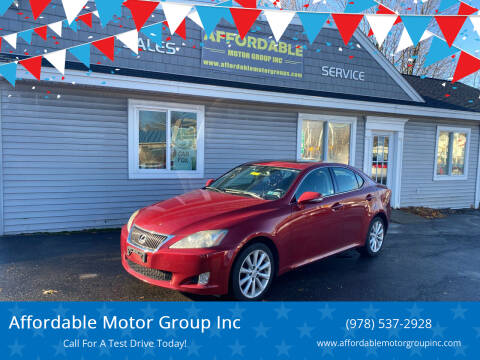 2010 Lexus IS 250 for sale at Affordable Motor Group Inc in Leominster MA