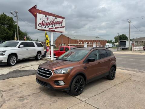 2017 Ford Escape for sale at Southwest Car Sales in Oklahoma City OK