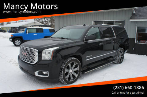 2015 GMC Yukon XL for sale at Mancy Motors in Mancelona MI