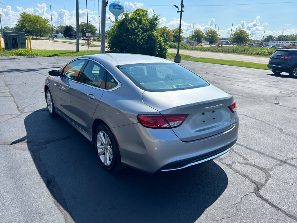 2015 Chrysler 200 for sale at Wyrick Auto Sales & Leasing Inc in Zeeland, MI