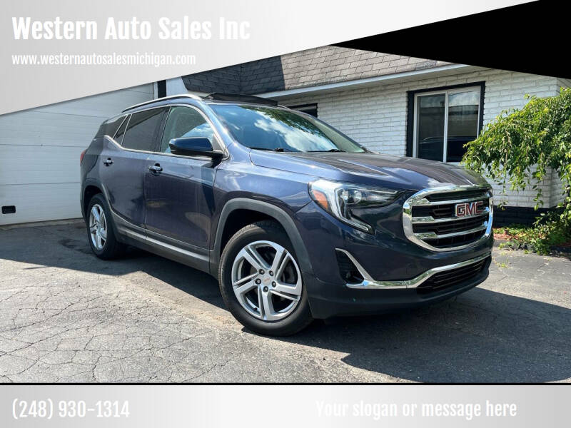 2018 GMC Terrain for sale at Western Auto Sales Inc in Farmington Hills MI