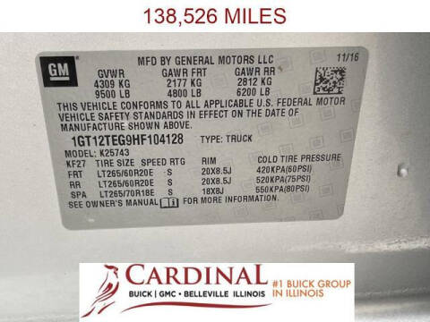 2017 GMC Sierra 2500HD