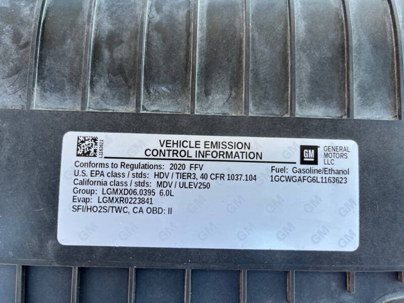 2020 Chevrolet Express 2500