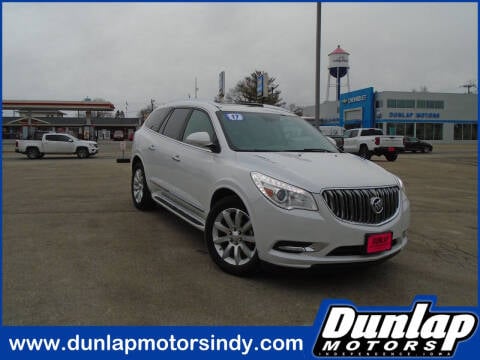 2017 Buick Enclave for sale at DUNLAP MOTORS INC in Independence IA
