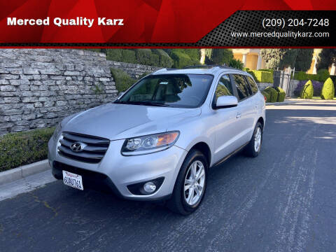 2012 Hyundai Santa Fe for sale at Merced Quality Karz in Merced CA