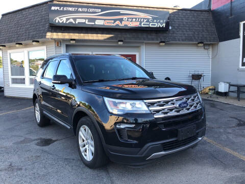 2018 Ford Explorer for sale at Maple Street Auto Center in Marlborough MA