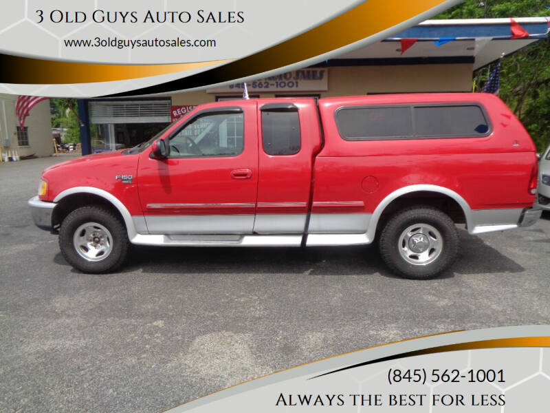 1998 Ford F-150 for sale at 3 Old Guys Auto Sales in Newburgh NY