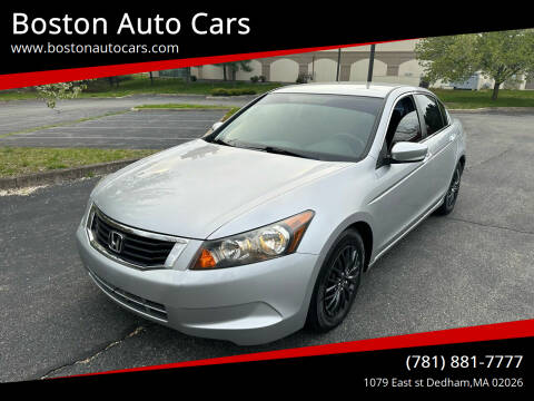 2010 Honda Accord for sale at Boston Auto Cars in Dedham MA