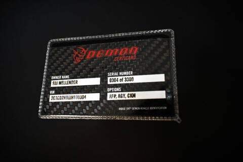 2018 Dodge Challenger SRT Demon