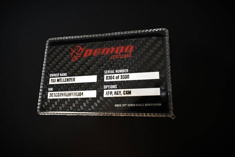 2018 Dodge Challenger SRT Demon