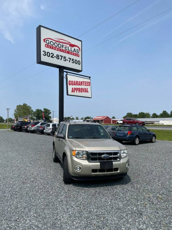 2012 Ford Escape for sale at GoodFellas Automotive Group in Laurel DE