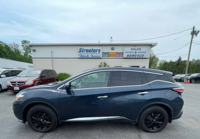 2017 Nissan Murano for sale at Streeters Vehicle Sales in Plattsburgh, NY